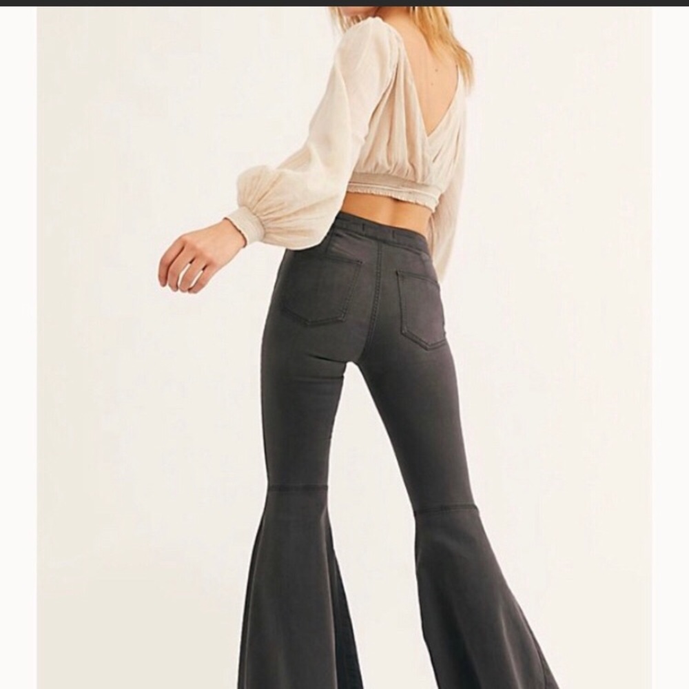 Free people just float on bellbottoms